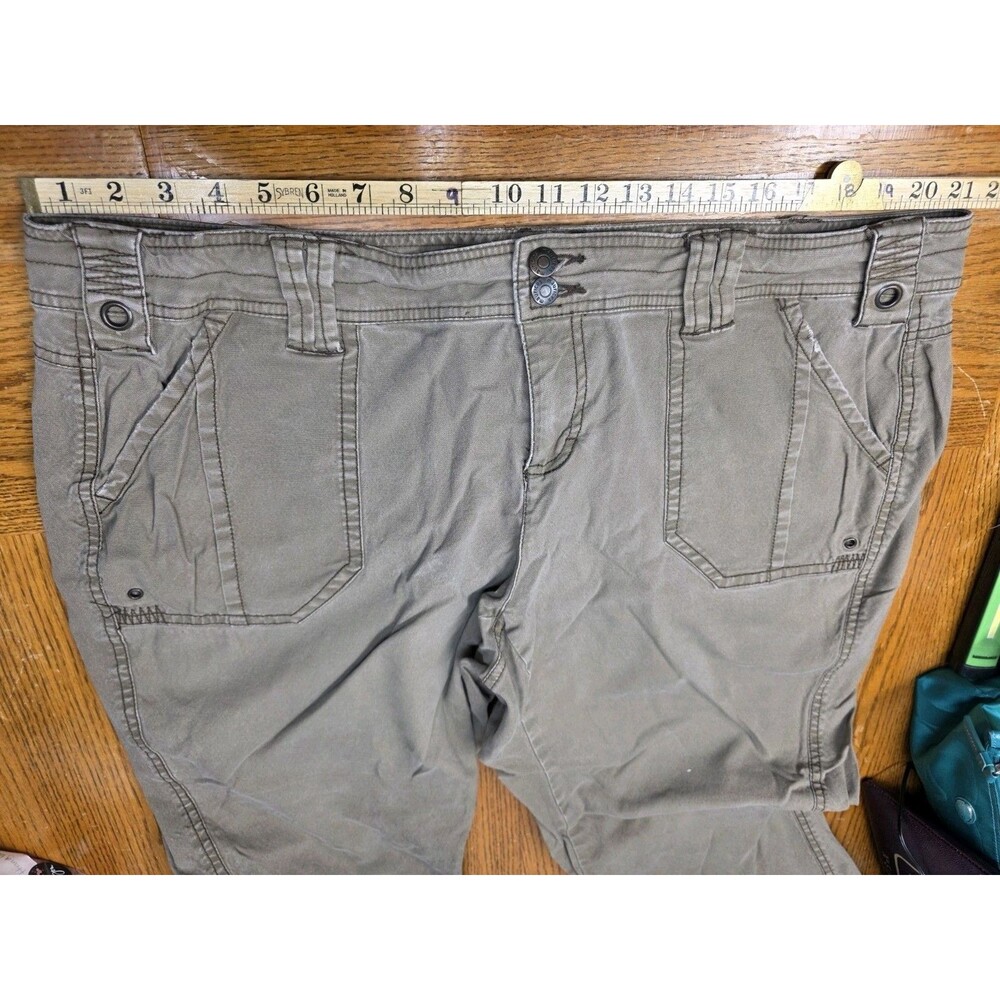 Maurices Olive Green Straight Leg Pants